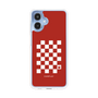 スリムプロテクションケース［ Racing checkered flag Red - レーシングチェッカーフラッグ レッド ］