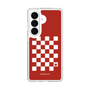 スリムプロテクションケース［ Racing checkered flag Red - レーシングチェッカーフラッグ レッド ］