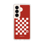 スリムプロテクションケース［ Racing checkered flag Red - レーシングチェッカーフラッグ レッド ］