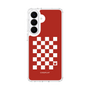 スリムプロテクションケース［ Racing checkered flag Red - レーシングチェッカーフラッグ レッド ］