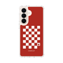 スリムプロテクションケース［ Racing checkered flag Red - レーシングチェッカーフラッグ レッド ］