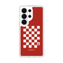 スリムプロテクションケース［ Racing checkered flag Red - レーシングチェッカーフラッグ レッド ］