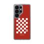 スリムプロテクションケース［ Racing checkered flag Red - レーシングチェッカーフラッグ レッド ］