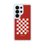 スリムプロテクションケース［ Racing checkered flag Red - レーシングチェッカーフラッグ レッド ］