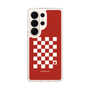 スリムプロテクションケース［ Racing checkered flag Red - レーシングチェッカーフラッグ レッド ］