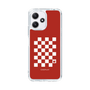 スリムプロテクションケース［ Racing checkered flag Red - レーシングチェッカーフラッグ レッド ］