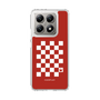 スリムプロテクションケース［ Racing checkered flag Red - レーシングチェッカーフラッグ レッド ］
