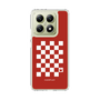 スリムプロテクションケース［ Racing checkered flag Red - レーシングチェッカーフラッグ レッド ］