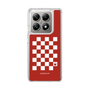 スリムプロテクションケース［ Racing checkered flag Red - レーシングチェッカーフラッグ レッド ］