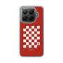 スリムプロテクションケース［ Racing checkered flag Red - レーシングチェッカーフラッグ レッド ］