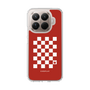 スリムプロテクションケース［ Racing checkered flag Red - レーシングチェッカーフラッグ レッド ］
