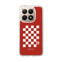 スリムプロテクションケース［ Racing checkered flag Red - レーシングチェッカーフラッグ レッド ］