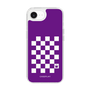 スリムプロテクションケース［ Racing checkered flag Purple - レーシングチェッカーフラッグ パープル ］