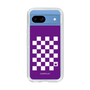 スリムプロテクションケース［ Racing checkered flag Purple - レーシングチェッカーフラッグ パープル ］