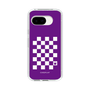 スリムプロテクションケース［ Racing checkered flag Purple - レーシングチェッカーフラッグ パープル ］