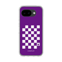 スリムプロテクションケース［ Racing checkered flag Purple - レーシングチェッカーフラッグ パープル ］