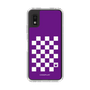 スリムプロテクションケース［ Racing checkered flag Purple - レーシングチェッカーフラッグ パープル ］