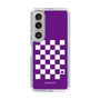 スリムプロテクションケース［ Racing checkered flag Purple - レーシングチェッカーフラッグ パープル ］