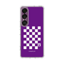 スリムプロテクションケース［ Racing checkered flag Purple - レーシングチェッカーフラッグ パープル ］