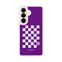 スリムプロテクションケース［ Racing checkered flag Purple - レーシングチェッカーフラッグ パープル ］