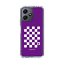 スリムプロテクションケース［ Racing checkered flag Purple - レーシングチェッカーフラッグ パープル ］