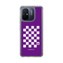 スリムプロテクションケース［ Racing checkered flag Purple - レーシングチェッカーフラッグ パープル ］