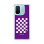 スリムプロテクションケース［ Racing checkered flag Purple - レーシングチェッカーフラッグ パープル ］