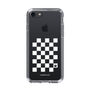 スリムプロテクションケース［ Racing checkered flag White - レーシングチェッカーフラッグ ホワイト ］