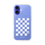 スリムプロテクションケース［ Racing checkered flag White - レーシングチェッカーフラッグ ホワイト ］