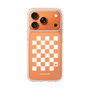 スリムプロテクションケース［ Racing checkered flag White - レーシングチェッカーフラッグ ホワイト ］