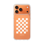 スリムプロテクションケース［ Racing checkered flag White - レーシングチェッカーフラッグ ホワイト ］