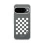 スリムプロテクションケース［ Racing checkered flag White - レーシングチェッカーフラッグ ホワイト ］