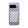 スリムプロテクションケース［ Racing checkered flag White - レーシングチェッカーフラッグ ホワイト ］