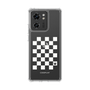 スリムプロテクションケース［ Racing checkered flag White - レーシングチェッカーフラッグ ホワイト ］