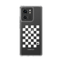 スリムプロテクションケース［ Racing checkered flag White - レーシングチェッカーフラッグ ホワイト ］