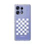スリムプロテクションケース［ Racing checkered flag White - レーシングチェッカーフラッグ ホワイト ］