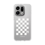 スリムプロテクションケース［ Racing checkered flag White - レーシングチェッカーフラッグ ホワイト ］