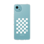 スリムプロテクションケース［ Racing checkered flag White - レーシングチェッカーフラッグ ホワイト ］