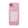 スリムプロテクションケース［ Racing checkered flag White - レーシングチェッカーフラッグ ホワイト ］