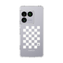 スリムプロテクションケース［ Racing checkered flag White - レーシングチェッカーフラッグ ホワイト ］
