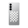 スリムプロテクションケース［ Racing checkered flag White - レーシングチェッカーフラッグ ホワイト ］