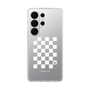 スリムプロテクションケース［ Racing checkered flag White - レーシングチェッカーフラッグ ホワイト ］