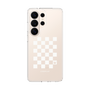 スリムプロテクションケース［ Racing checkered flag White - レーシングチェッカーフラッグ ホワイト ］