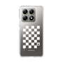スリムプロテクションケース［ Racing checkered flag White - レーシングチェッカーフラッグ ホワイト ］
