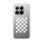 スリムプロテクションケース［ Racing checkered flag White - レーシングチェッカーフラッグ ホワイト ］