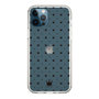 スリムプロテクションケース［ CASEPLAY Crown dots Black - ケースプレイ・クラウン・ドッツ ブラック ］