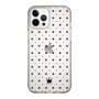 スリムプロテクションケース［ CASEPLAY Crown dots Black - ケースプレイ・クラウン・ドッツ ブラック ］