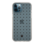 スリムプロテクションケース［ CASEPLAY Crown dots Black - ケースプレイ・クラウン・ドッツ ブラック ］