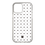 スリムプロテクションケース［ CASEPLAY Crown dots Black - ケースプレイ・クラウン・ドッツ ブラック ］