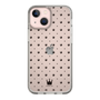 スリムプロテクションケース［ CASEPLAY Crown dots Black - ケースプレイ・クラウン・ドッツ ブラック ］